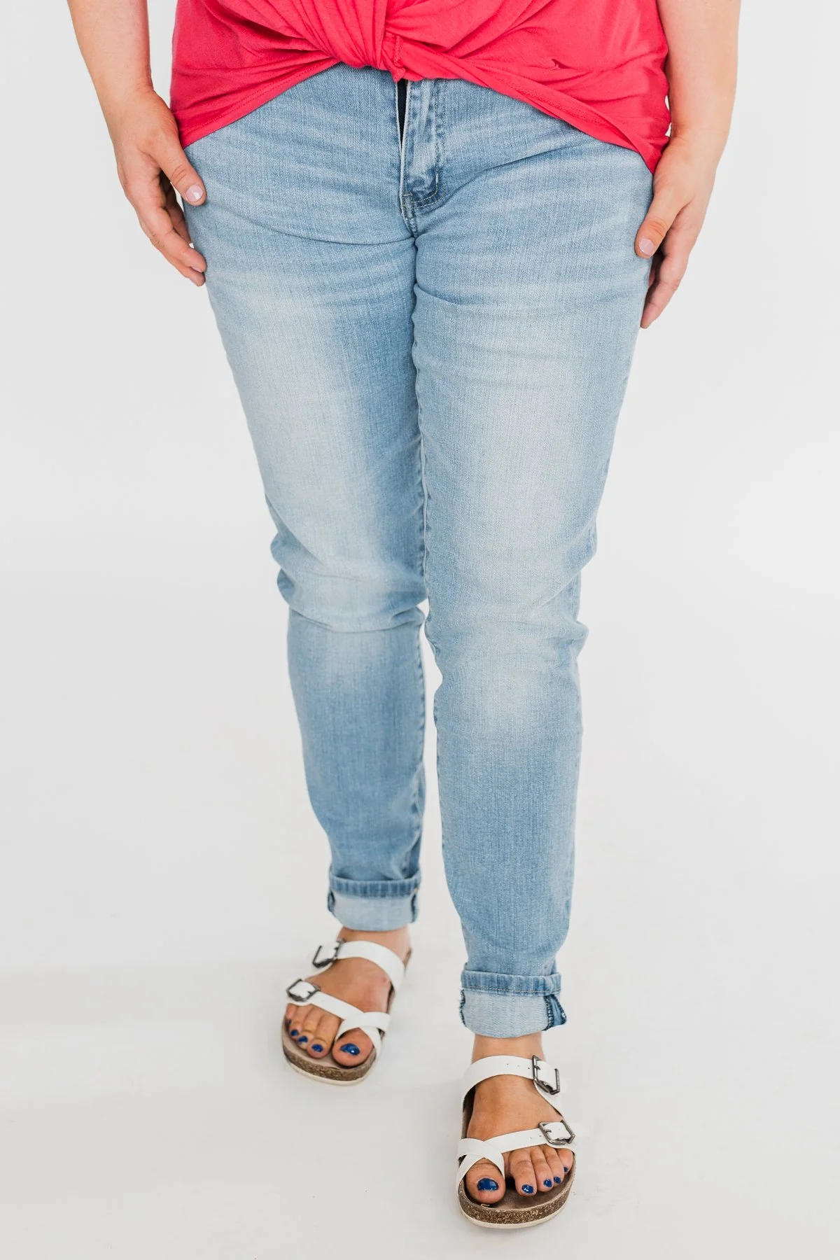 KanCan Skinny Jeans- Evelyn Wash - Image 4