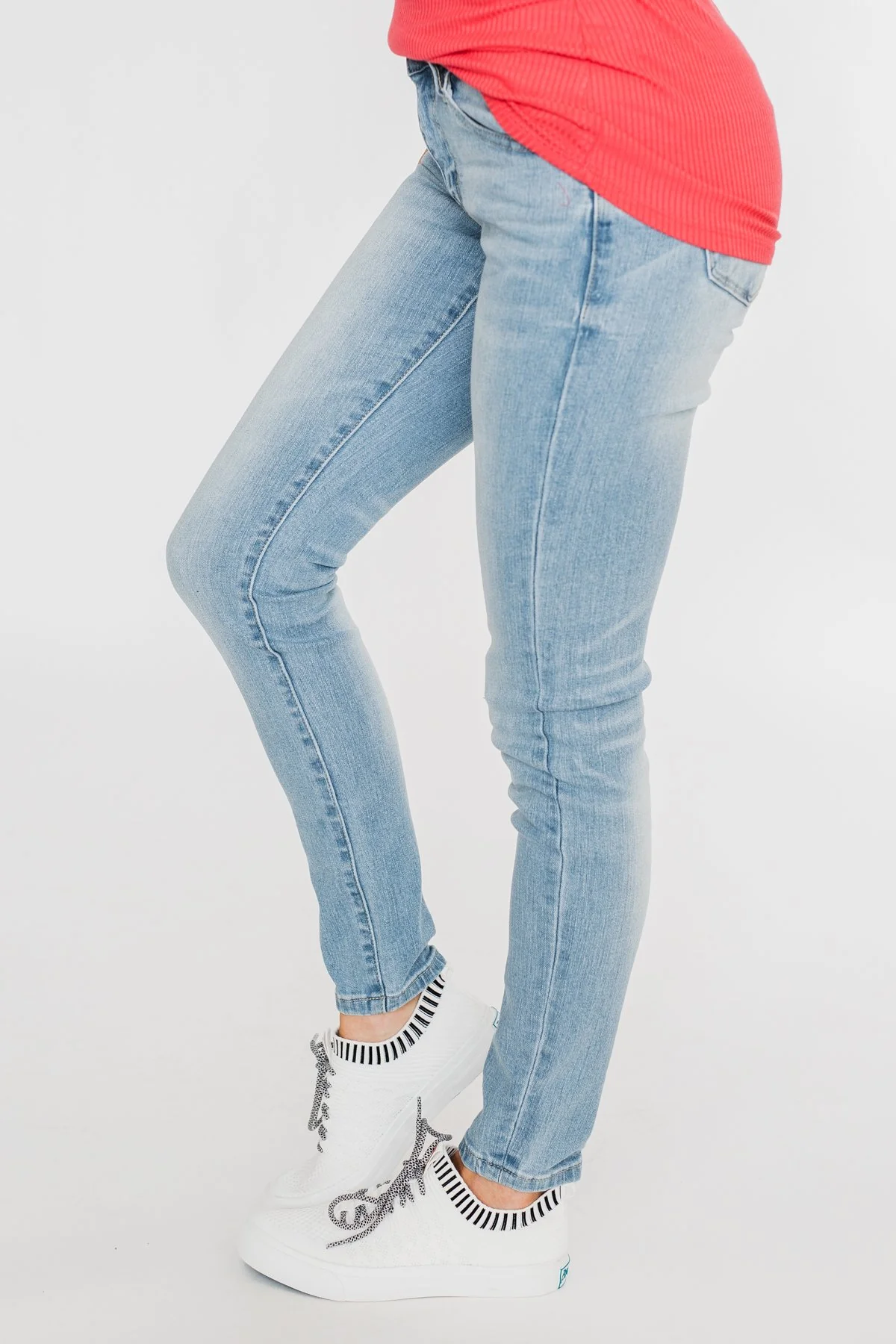 KanCan Skinny Jeans- Evelyn Wash - Image 5