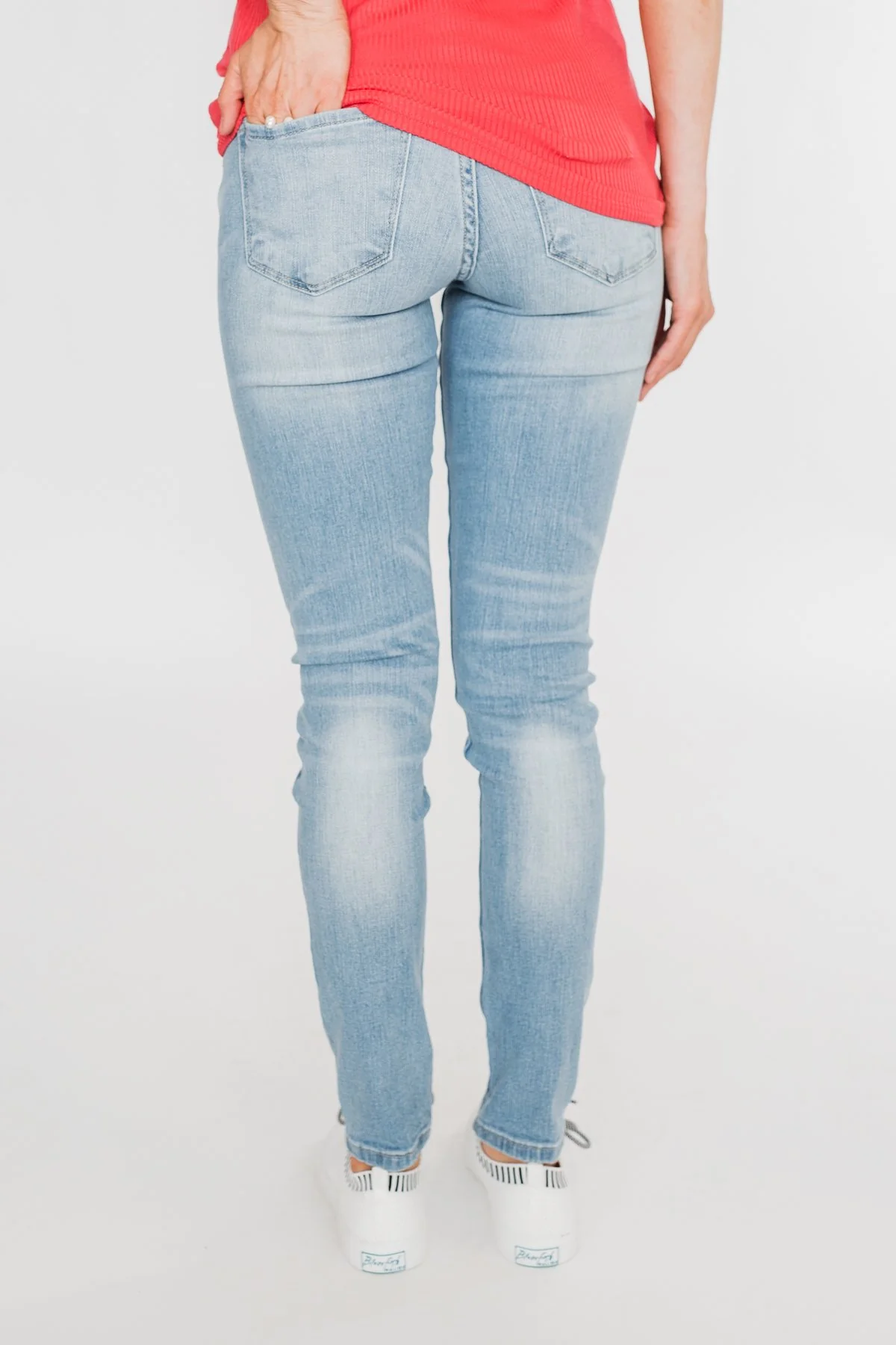 KanCan Skinny Jeans- Evelyn Wash - Image 7