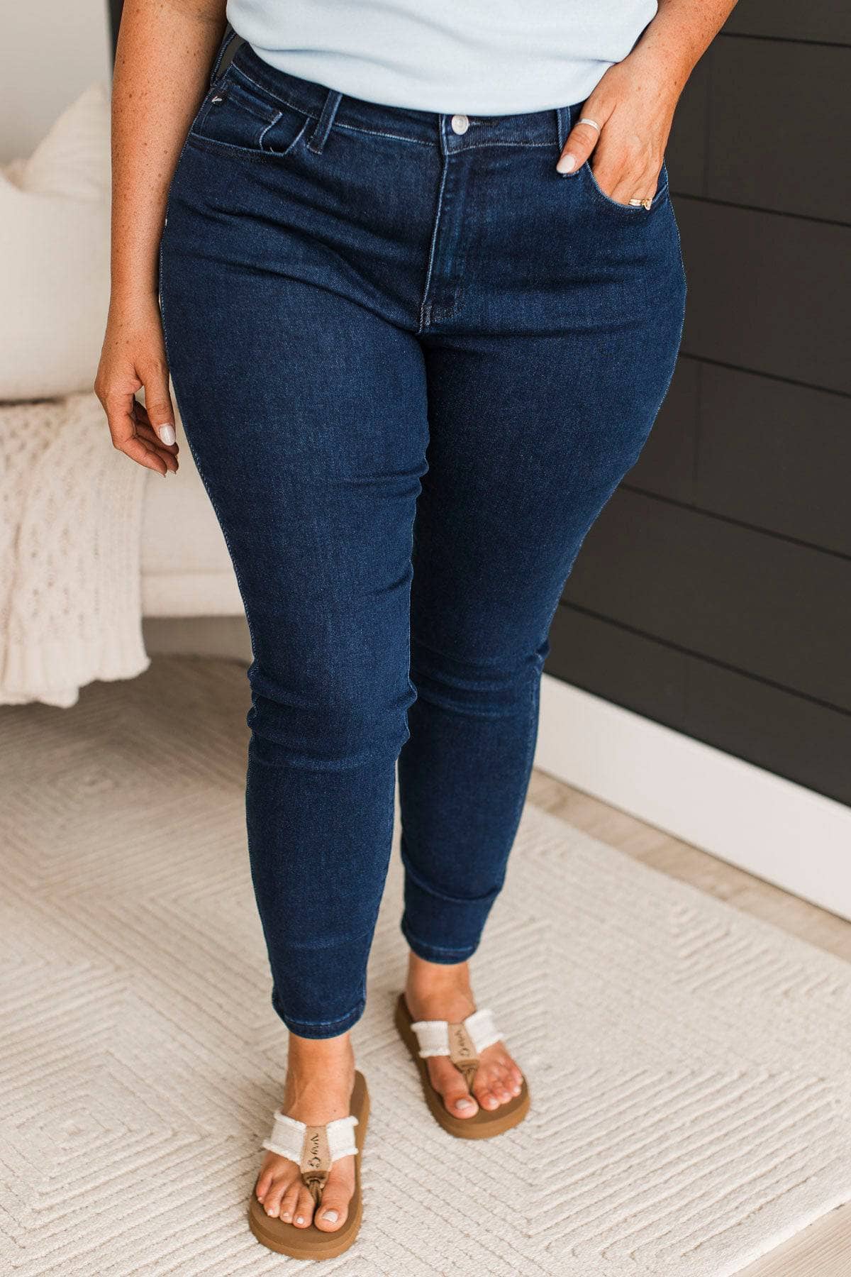 KanCan Skinny Jeans- Hollis Wash - Image 2