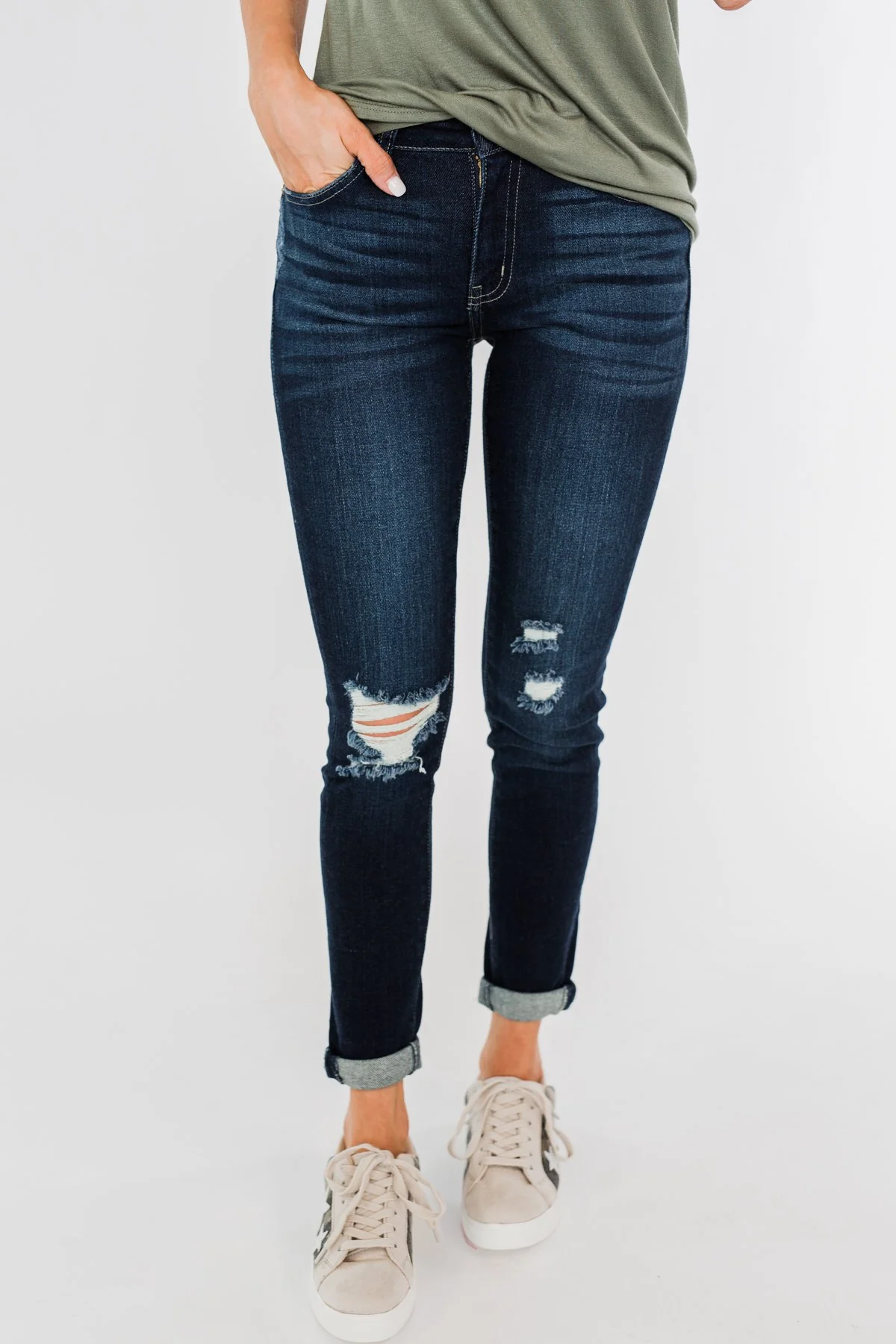 KanCan Skinny Jeans- Kendall Wash - Image 3