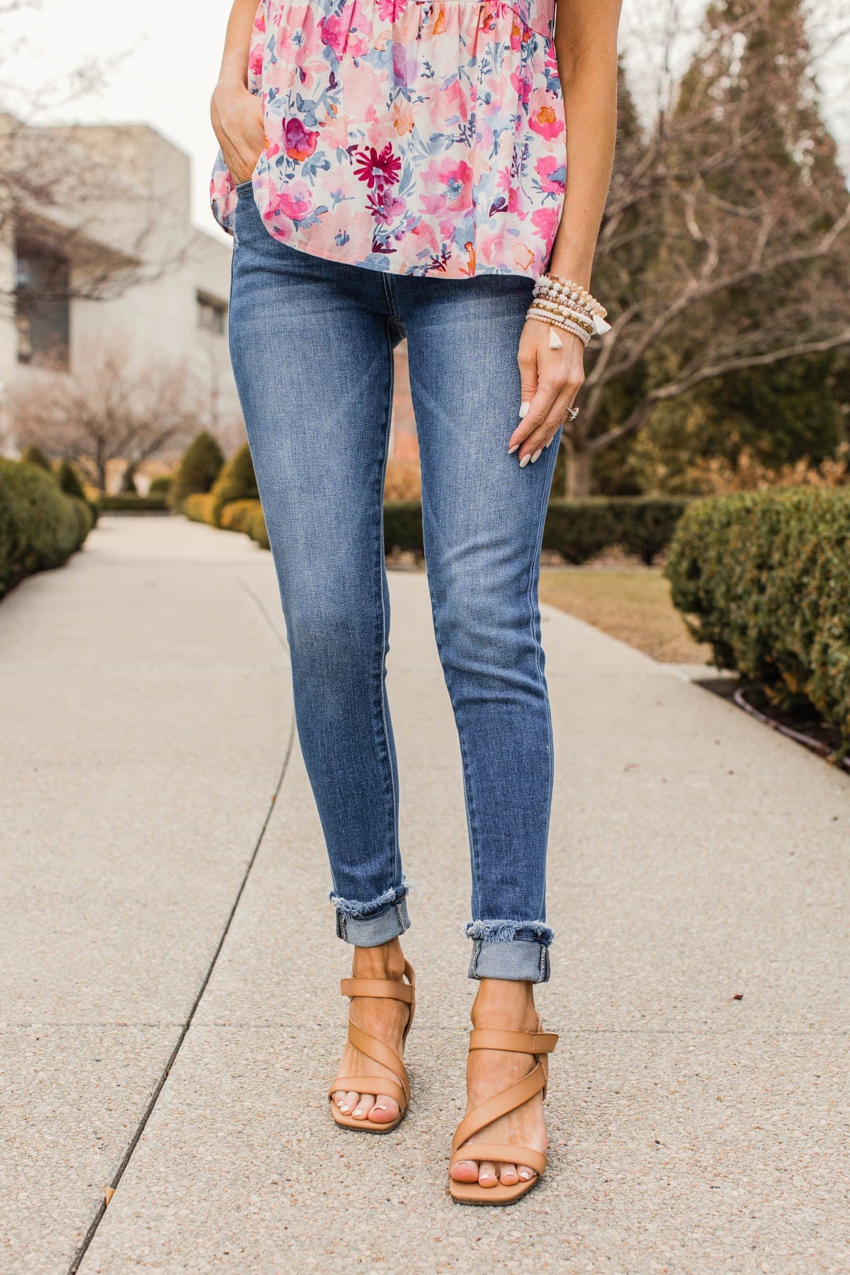 KanCan Skinny Jeans- Medium Cora Wash - Image 5