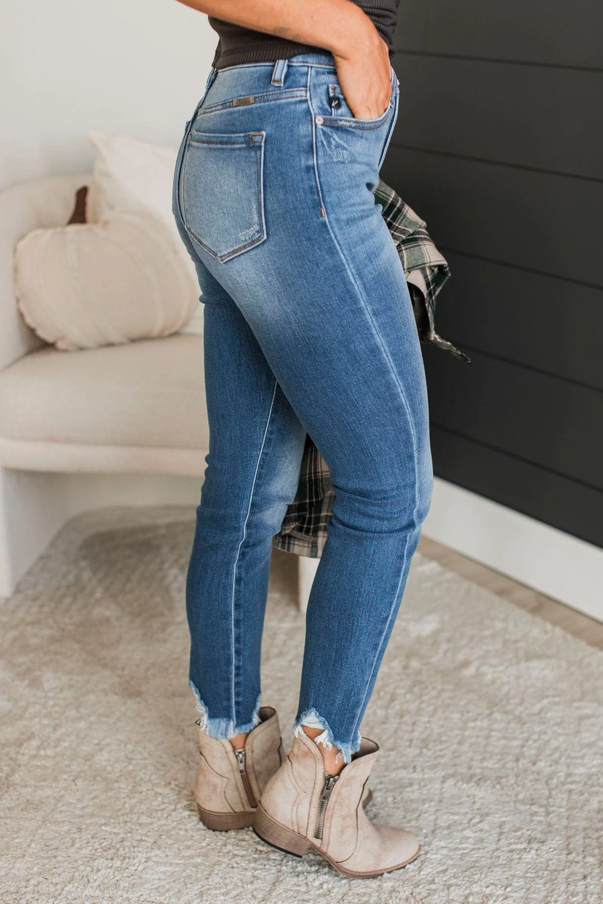 KanCan Skinny Jeans- Yasmine Wash - Image 5