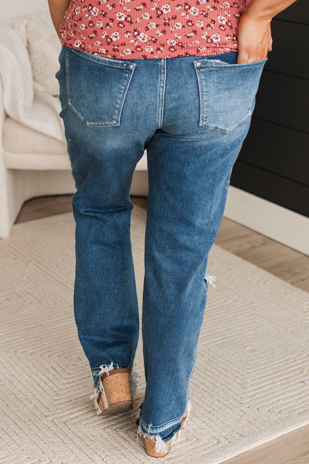 KanCan Slim Straight Jeans- Maya Wash - Image 11