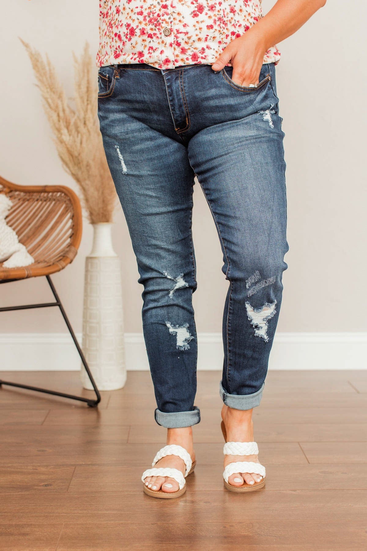 KanCan Super Skinny Jeans- Dorothea Wash - Image 2