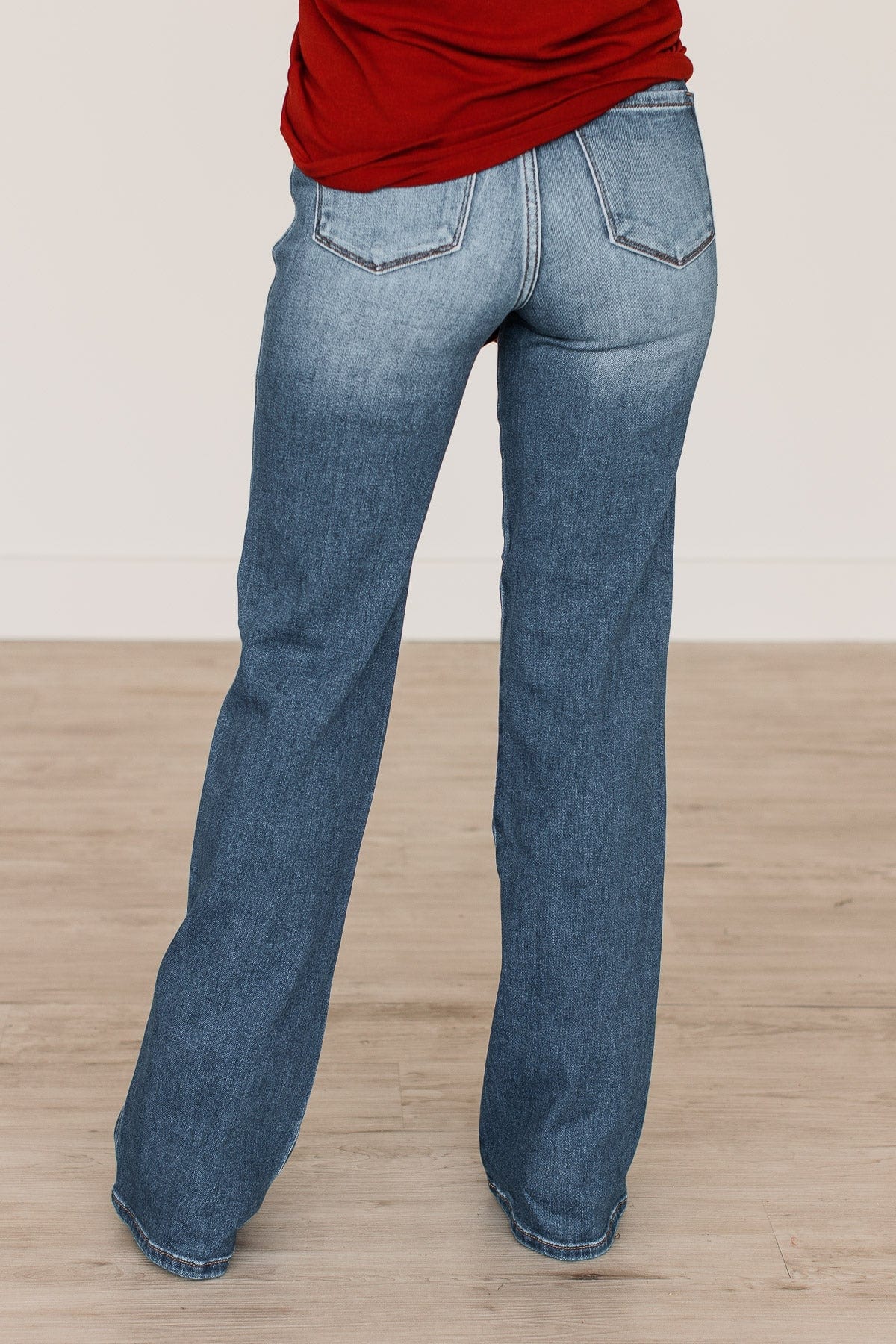 KanCan Ultra High Rise Flare Jeans- Zara Wash - Image 4