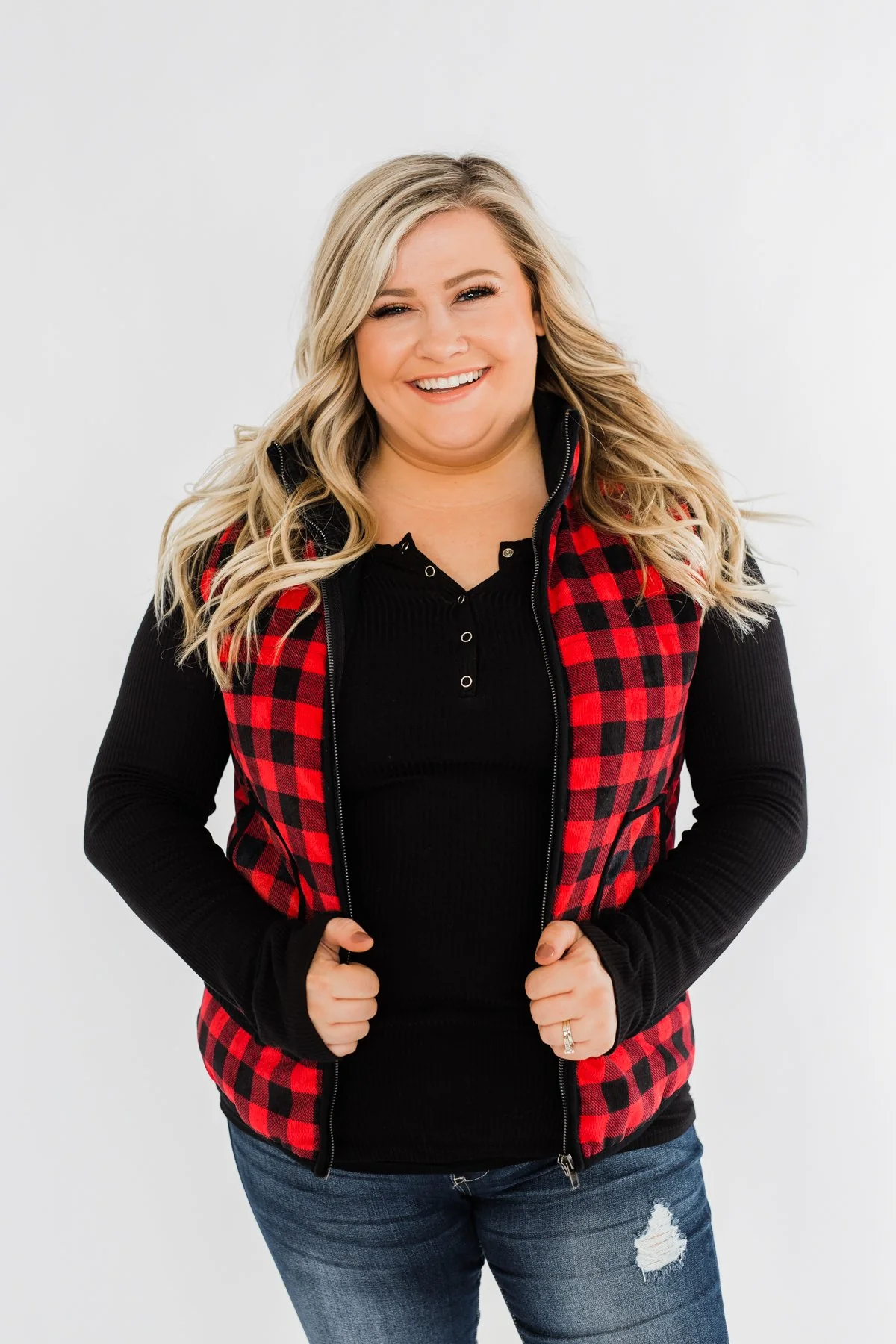 Keep It Cool Vest- Buffalo Plaid - Image 8