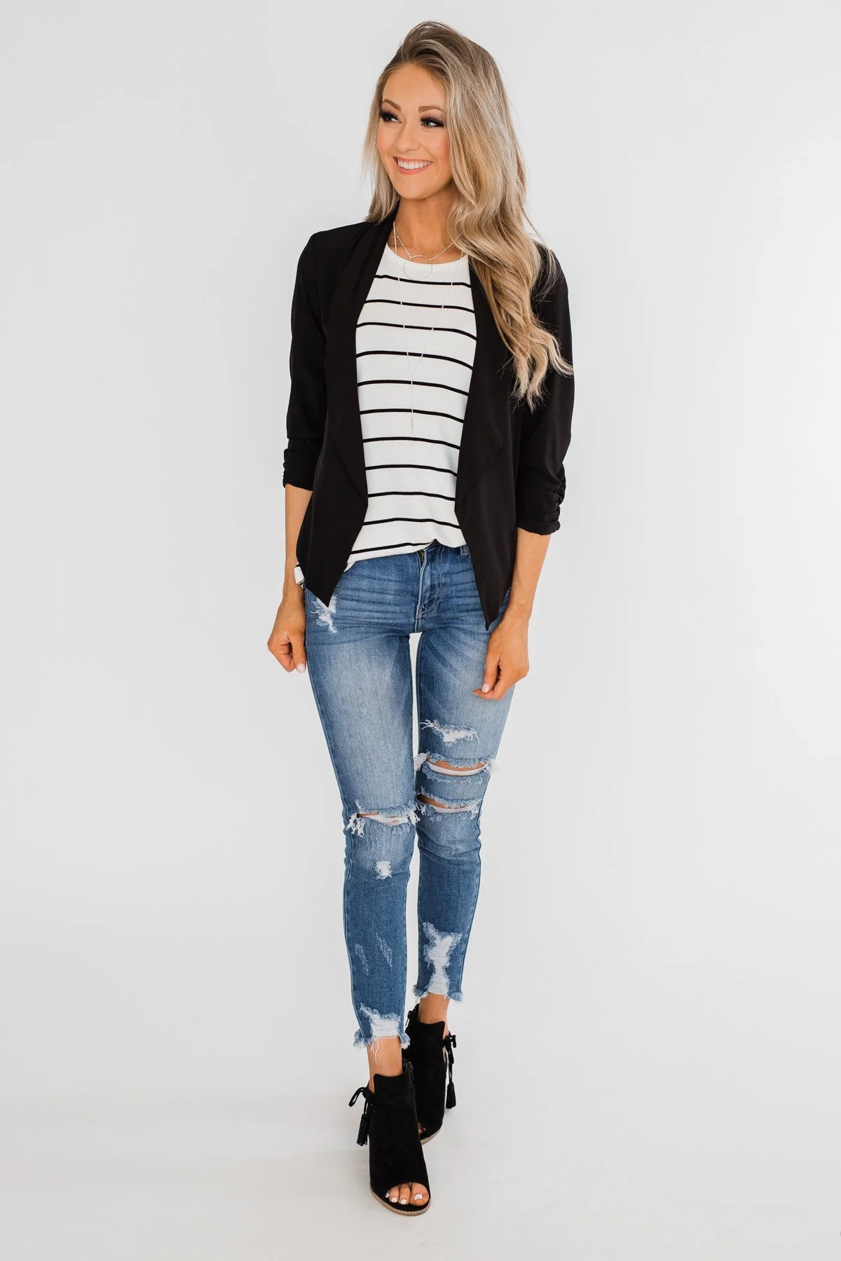 Keep It Professional Blazer- Black - Image 11
