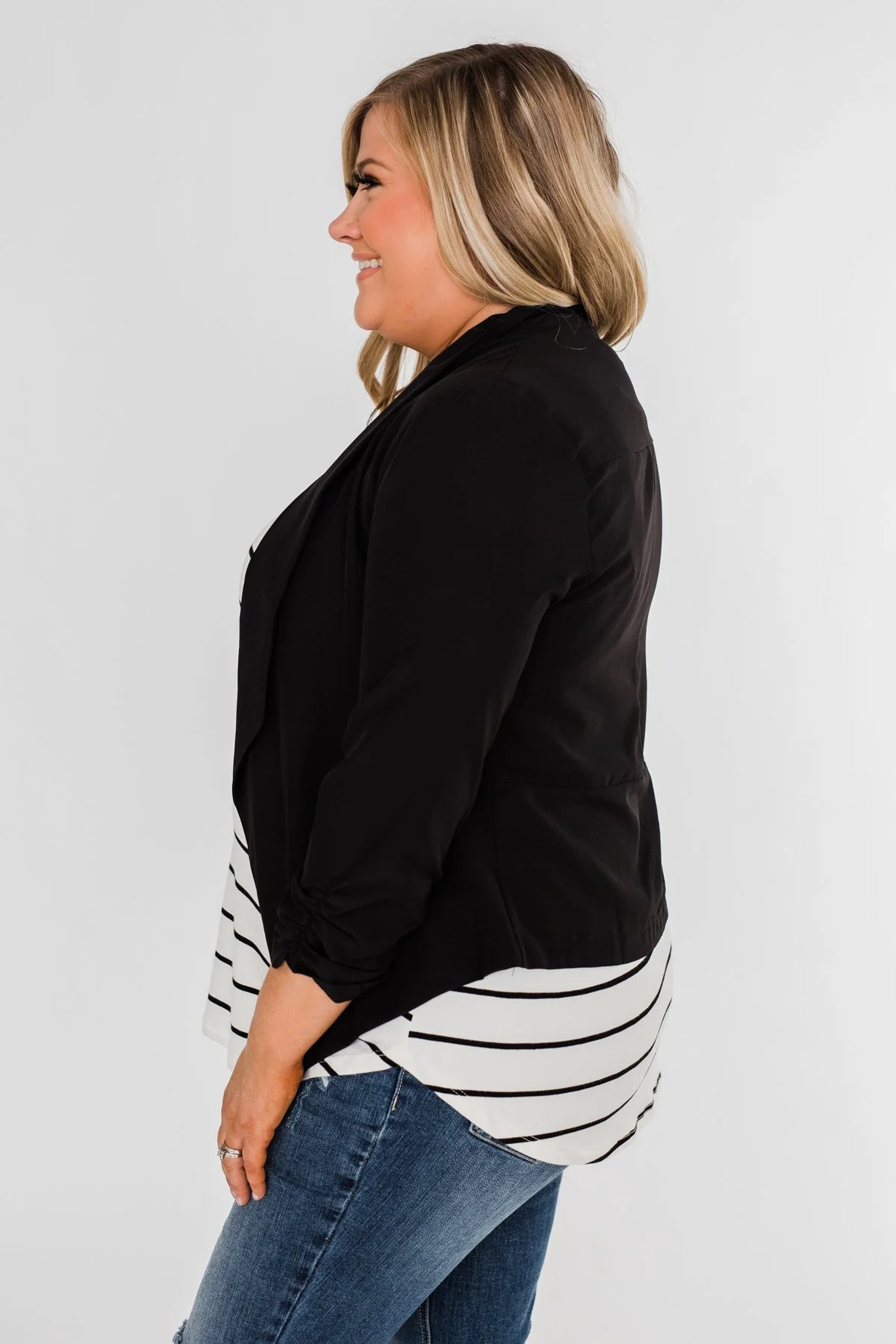 Keep It Professional Blazer- Black - Image 21