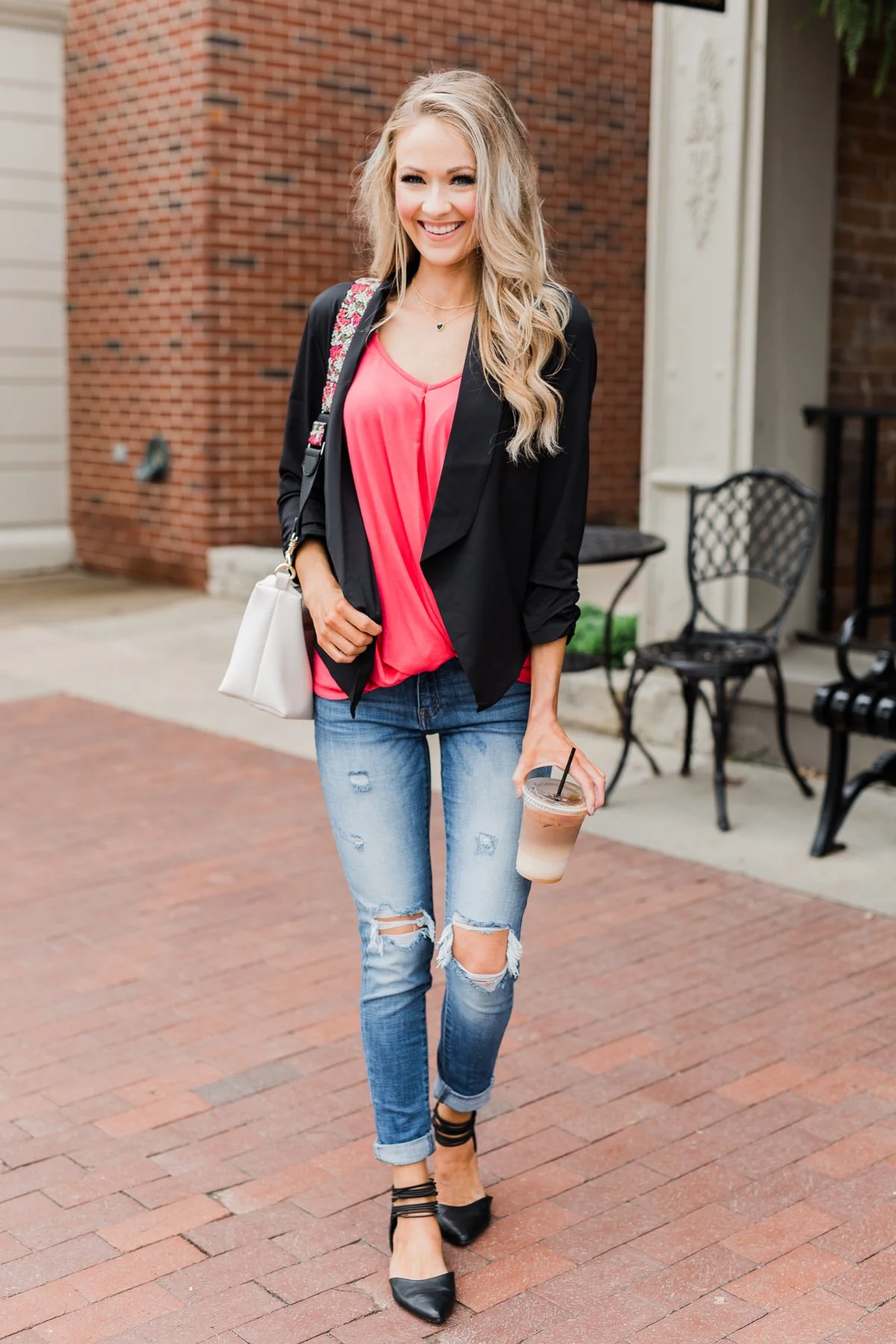 Keep It Professional Blazer- Black - Image 5