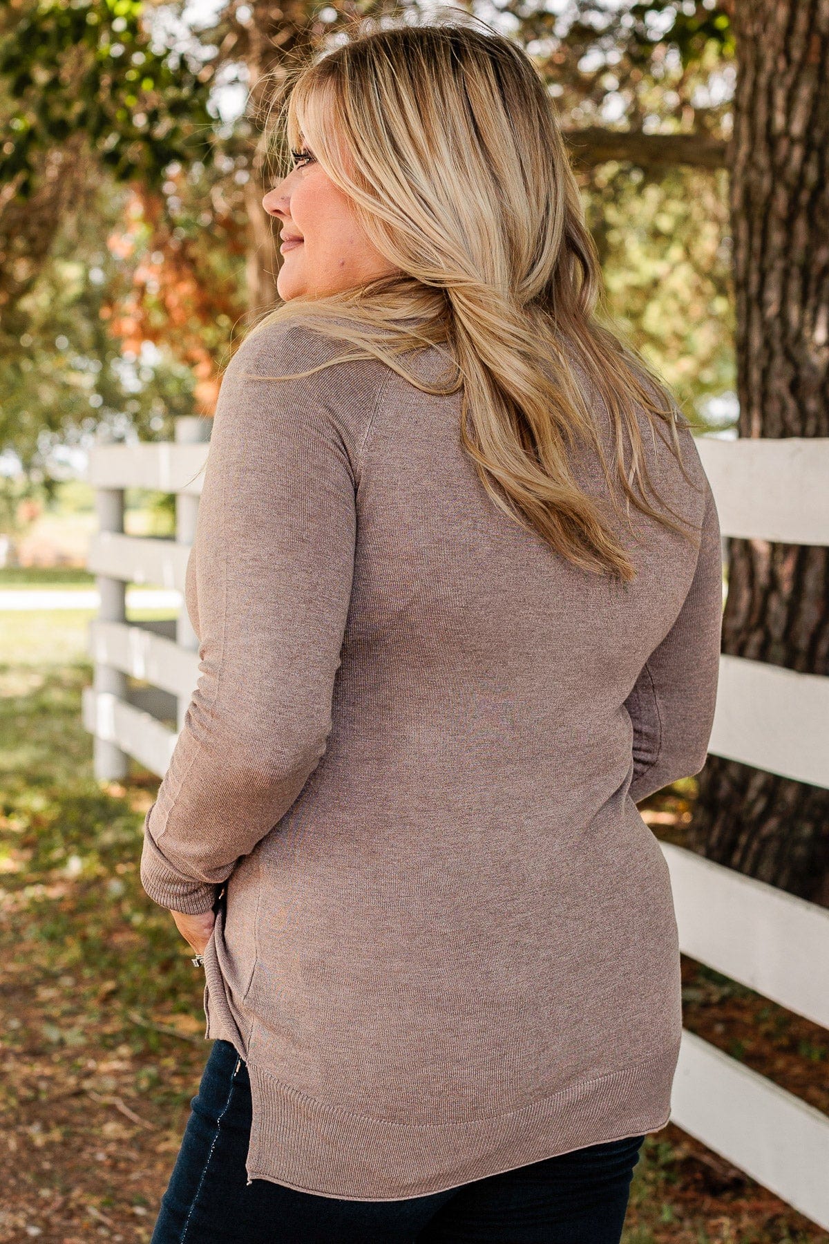 Keep Me Warm Knit Sweater- Mocha - Image 14