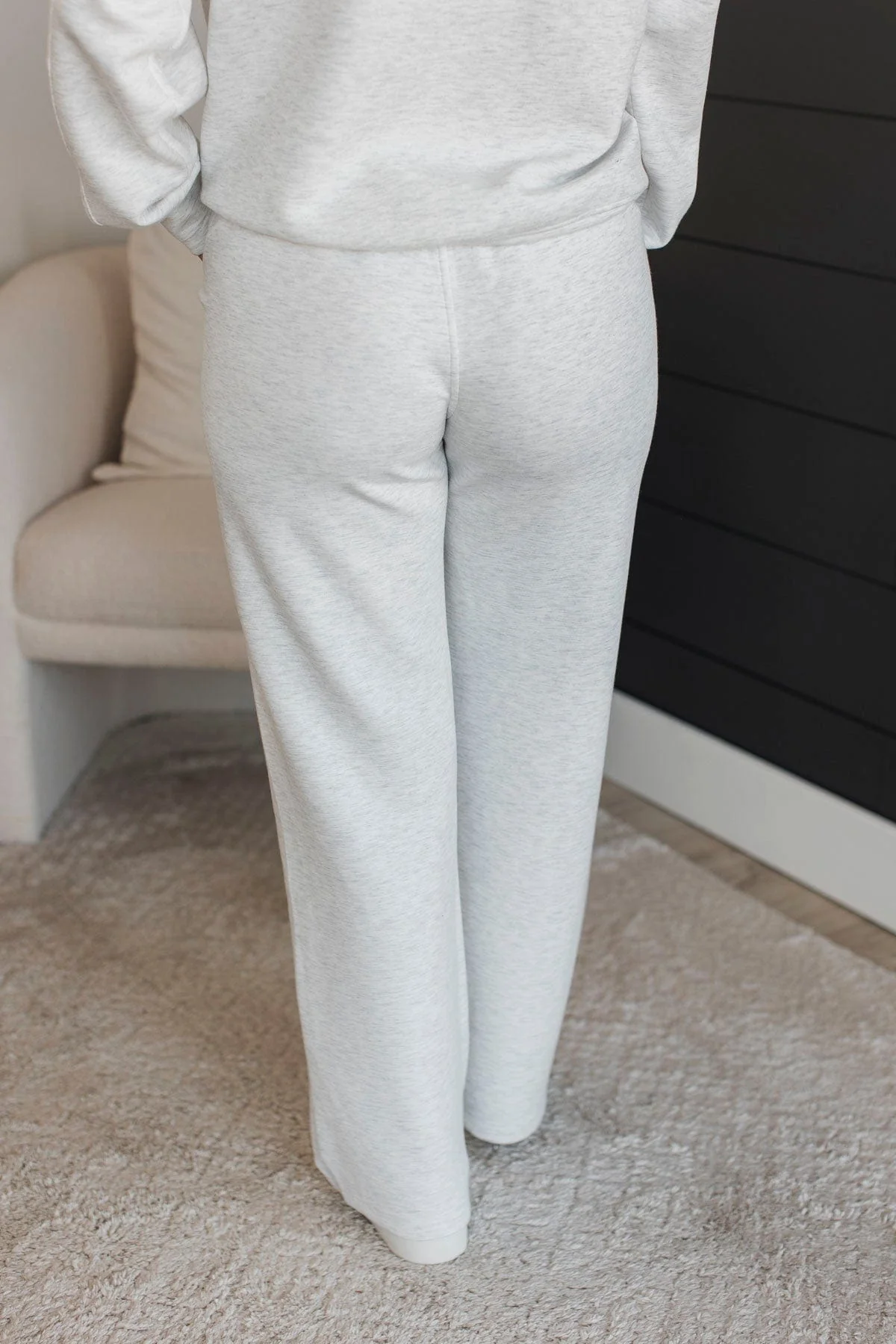 Kick Back & Relax Lounge Pants- Light Heather Grey - Image 7