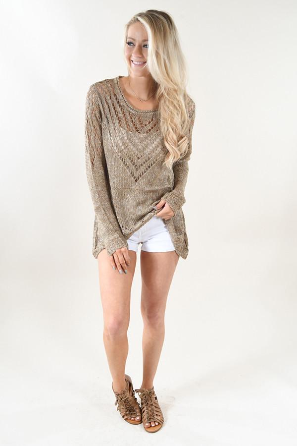 Knit Brown Sweater - Image 5