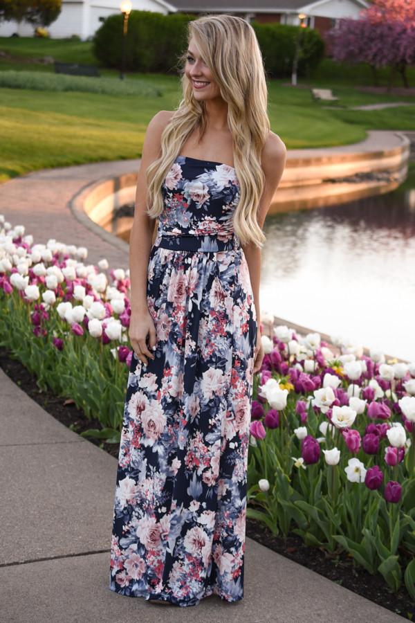 Lana Maxi ~ Navy - Image 4