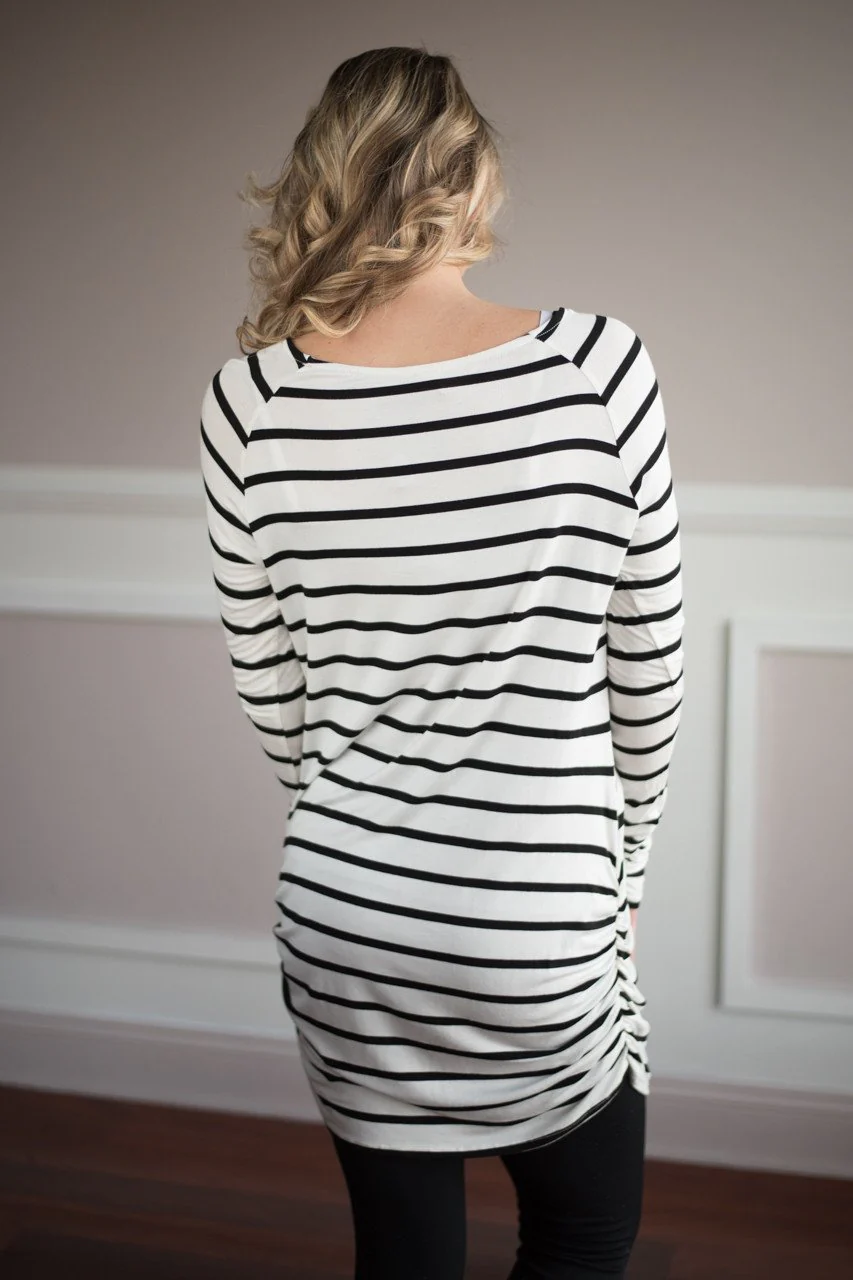 Layer it Up ~ Striped Tunic Top - Image 5