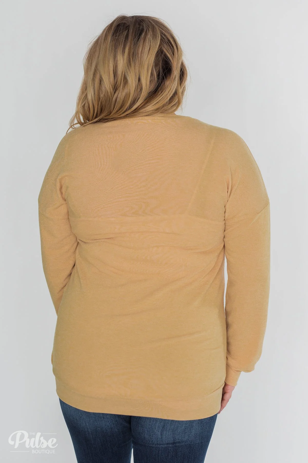 Leap into Leopard Long Sleeve Top - Faded Yellow - Image 12