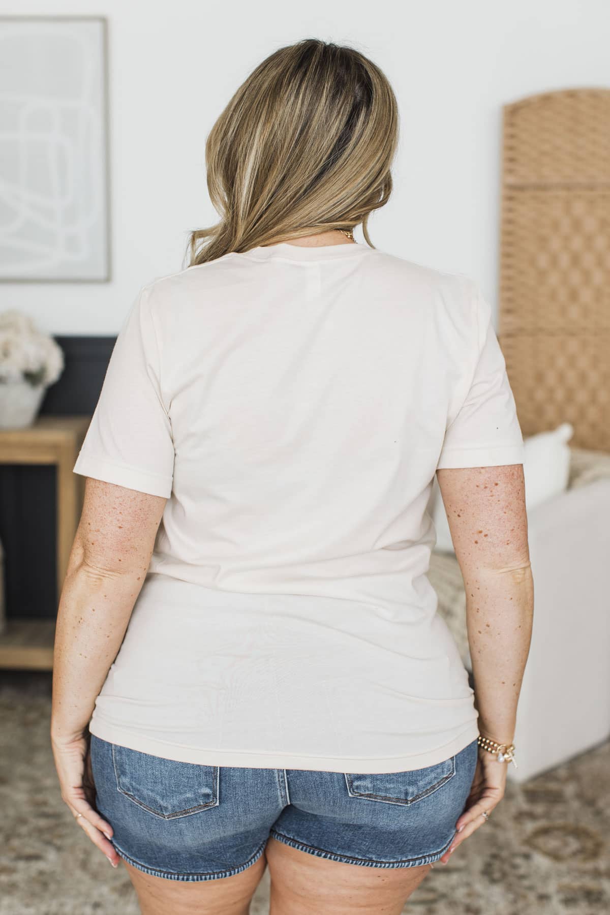 "Less Of Me, More Of Him" Graphic Tee- Ivory - Image 6