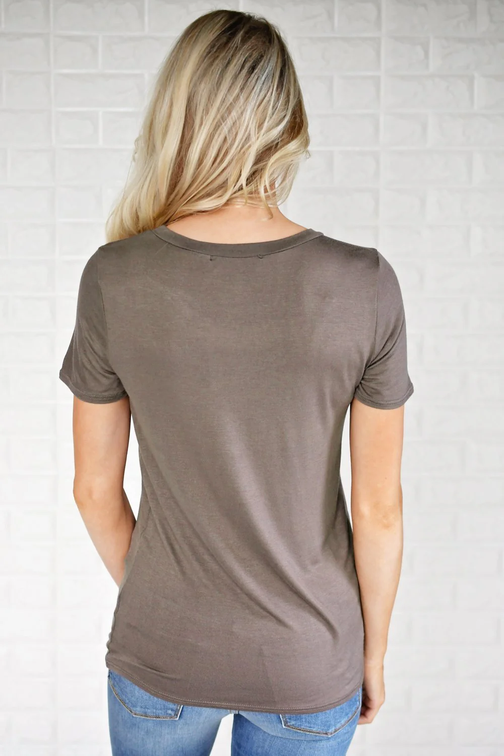Light Brown Floral Skull Top - Image 5