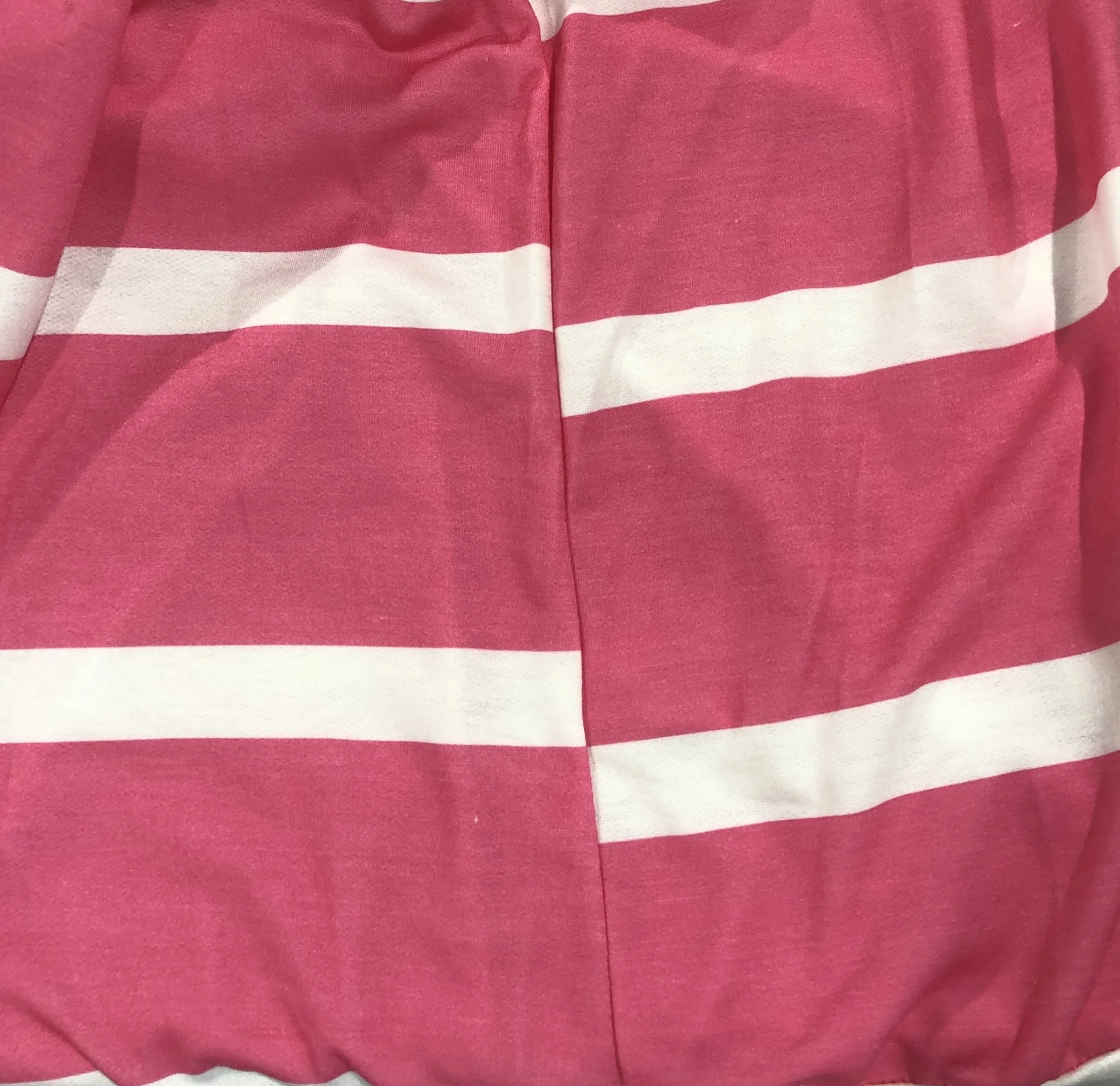 Light Up My World Striped Cold Shoulder Top- Hot Pink - Image 12
