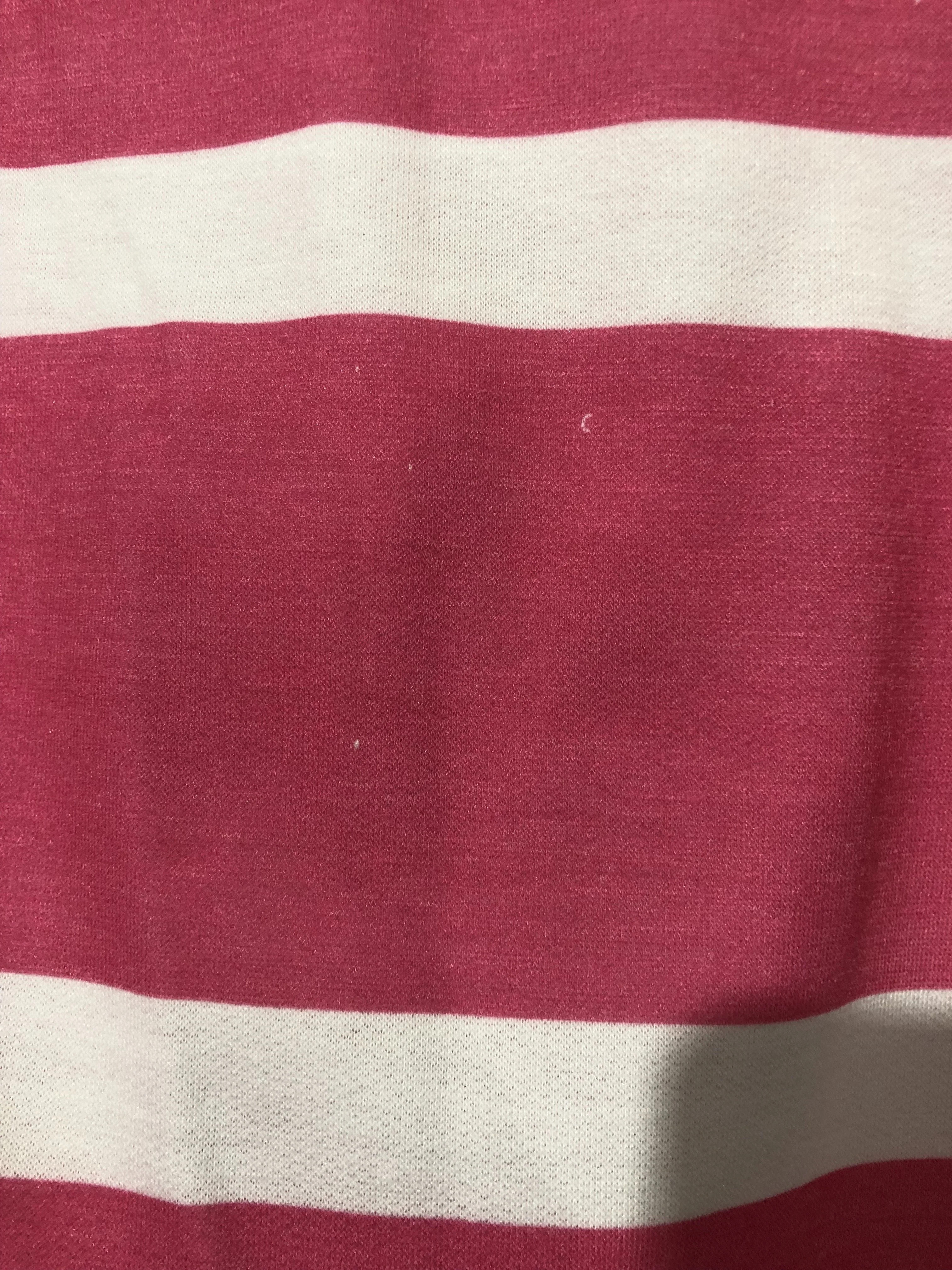 Light Up My World Striped Cold Shoulder Top- Hot Pink - Image 13