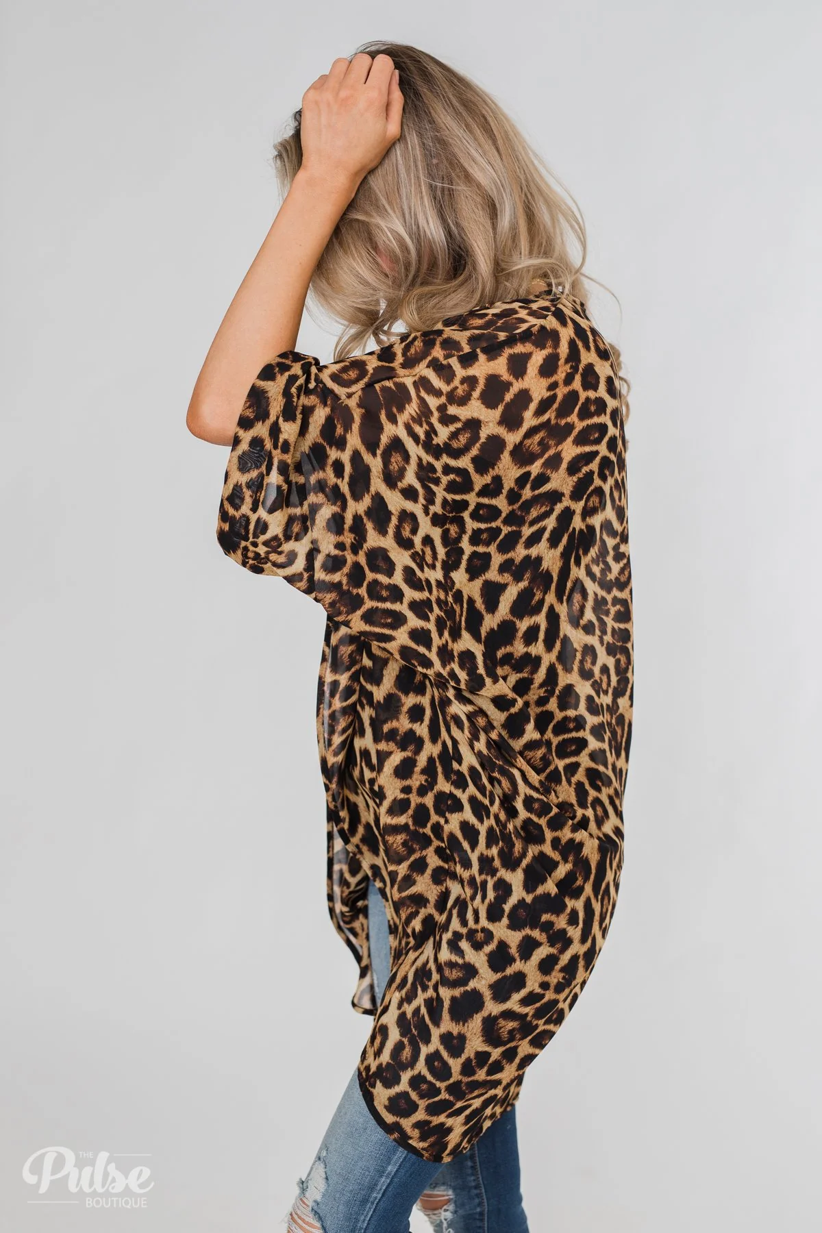 Lightweight Leopard Kimono - Image 8