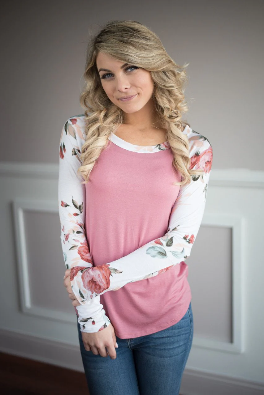 Like a Rose Floral Top - Image 2