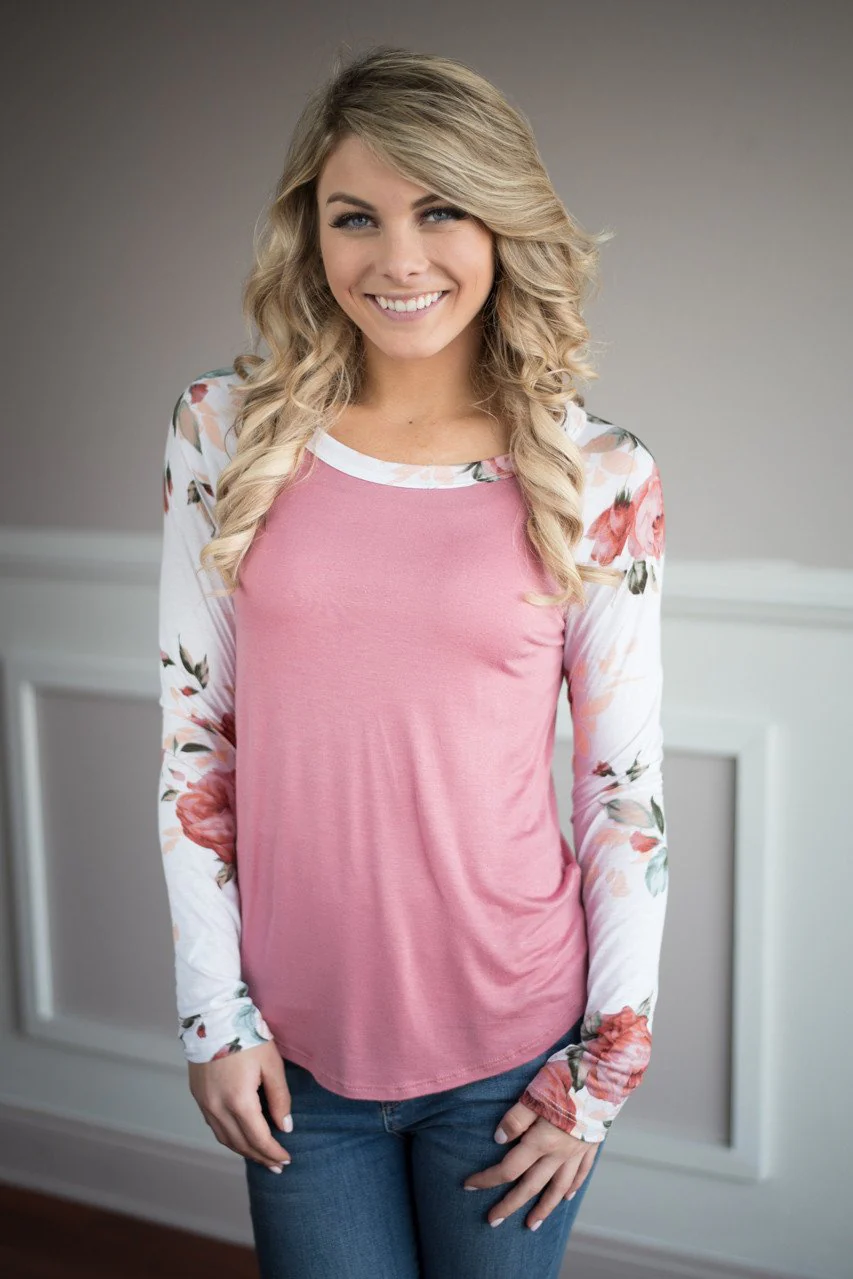 Like a Rose Floral Top - Image 3