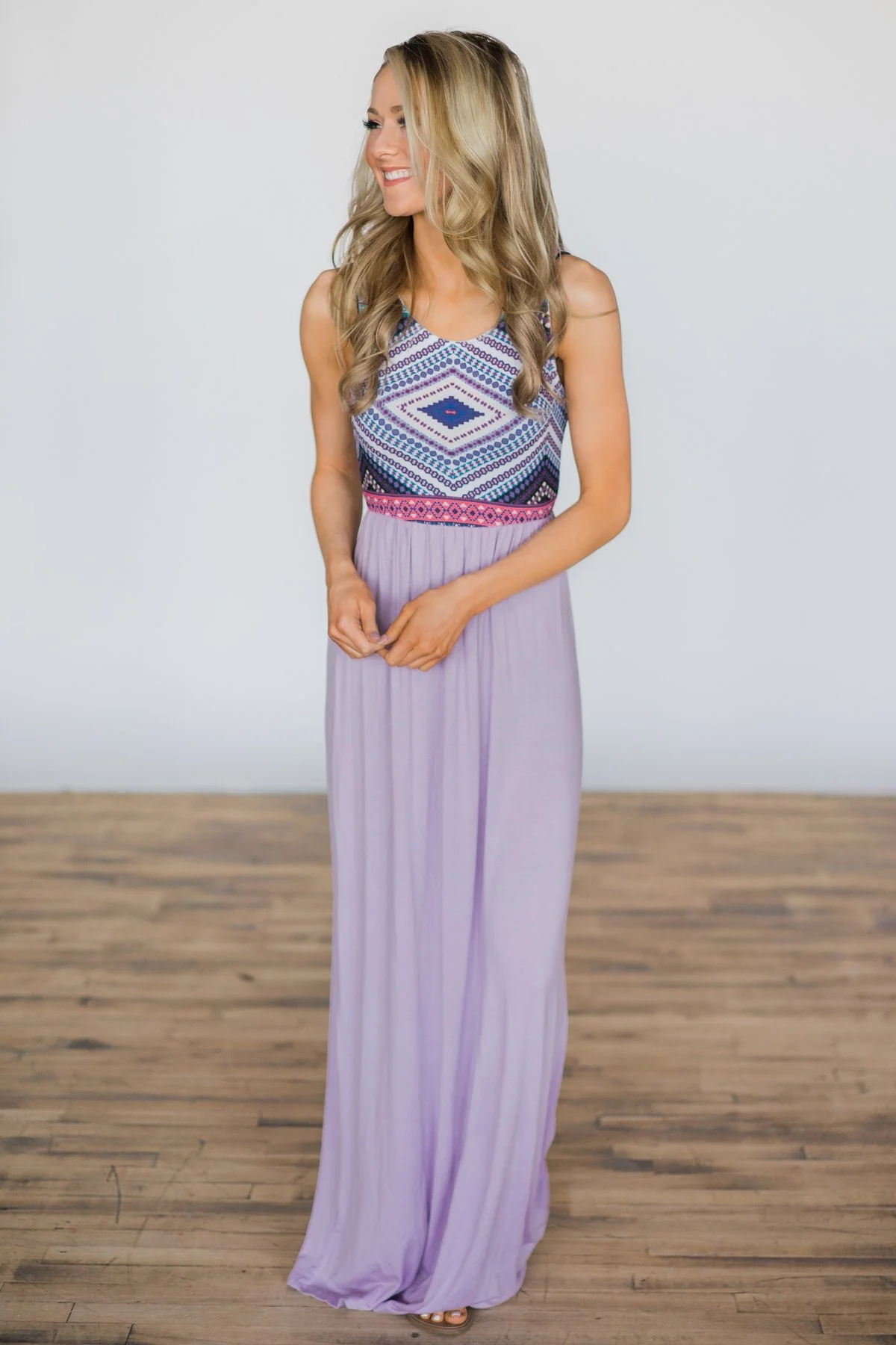 Looking for Love Lavender Maxi Dress - Image 4