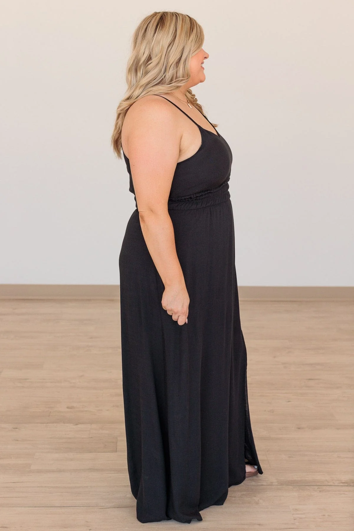 Looking For Someone Maxi Dress- Black - Image 8