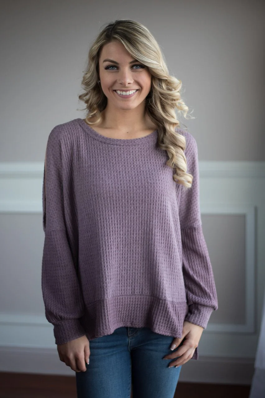 Love Comes Naturally Top ~ Purple - Image 2
