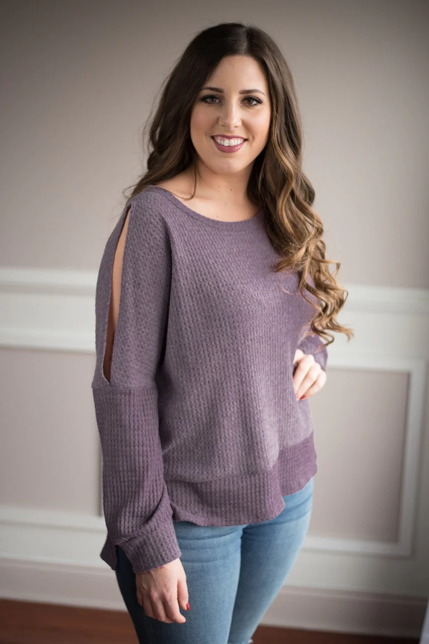 Love Comes Naturally Top ~ Purple - Image 4