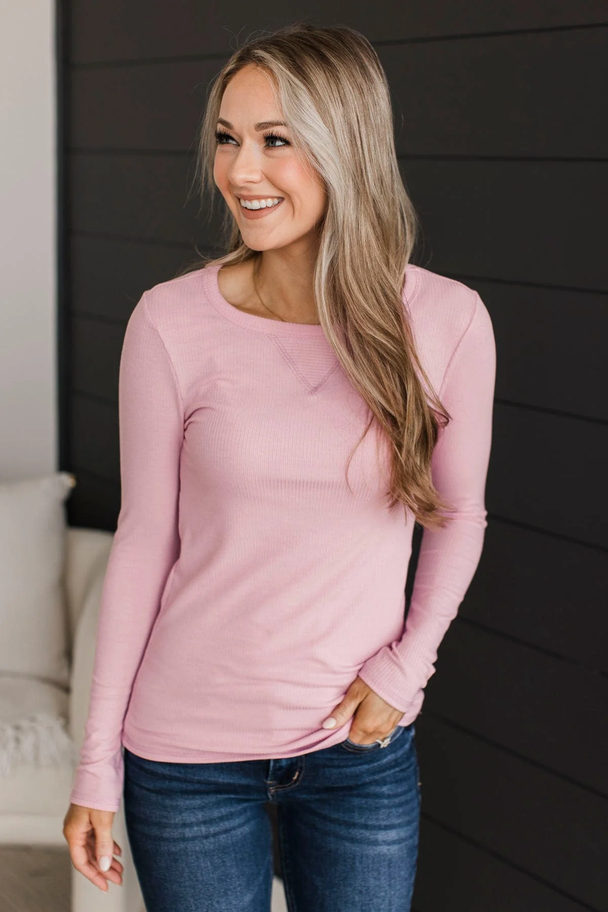 Love You Forever Knit Top- Flamingo - Image 3
