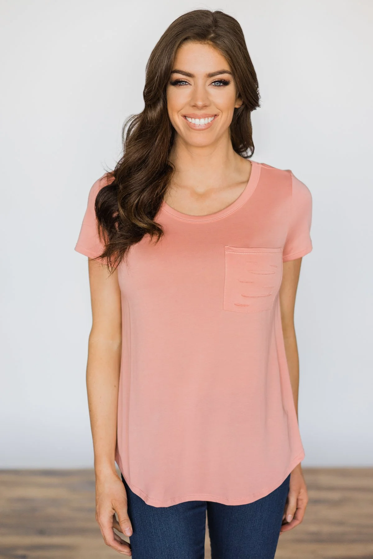 Loves Got a Hold on You Top ~ Peach