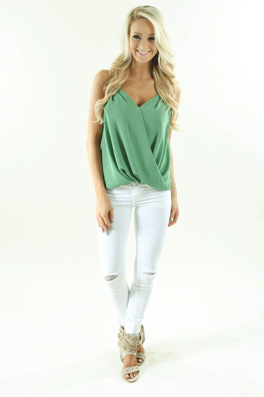 Lucky Green Tank Top - Image 2