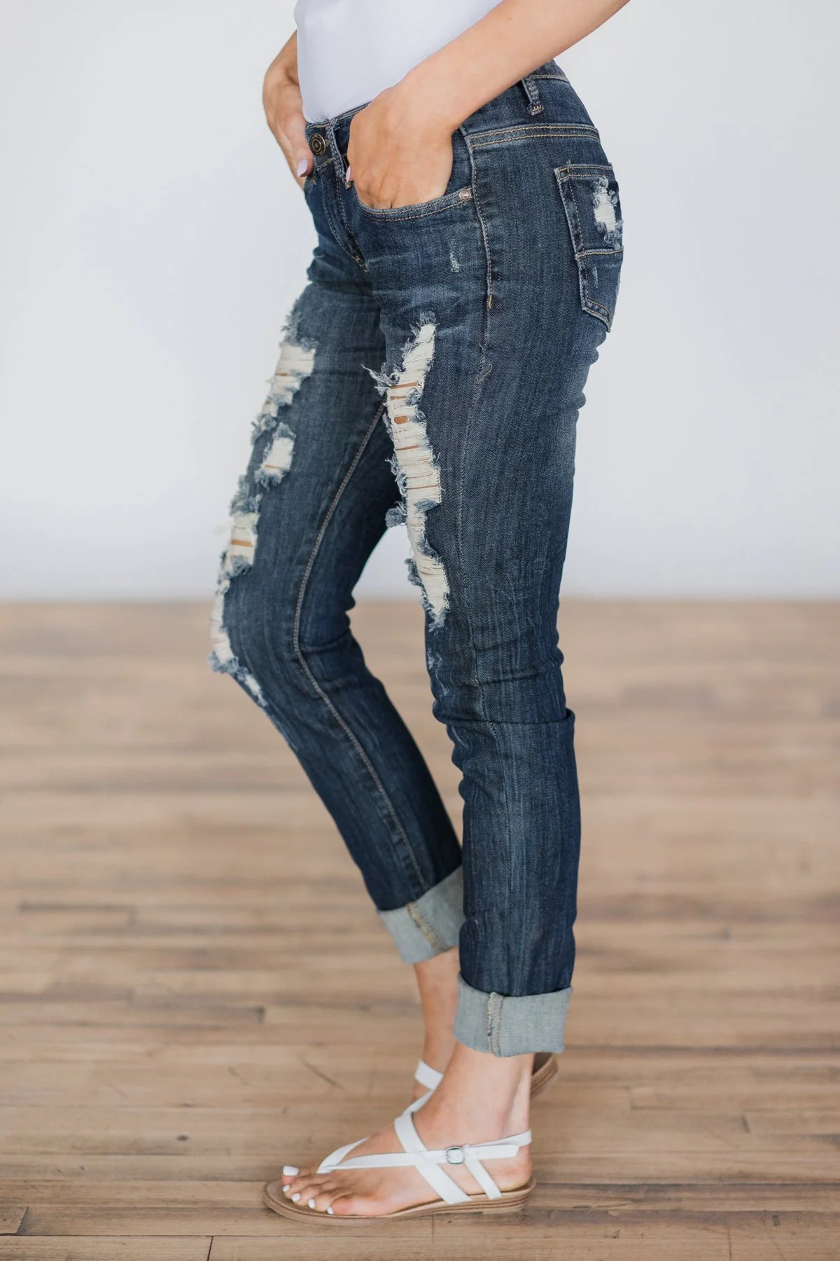Machine Jeans - Michelle Dark Wash - Image 2