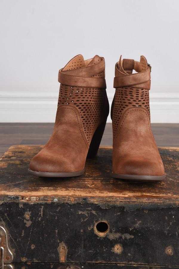 Macy Booties ~ Tan - Image 2