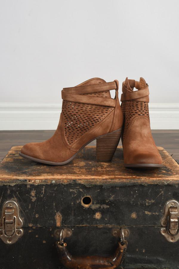 Macy Booties ~ Tan - Image 3