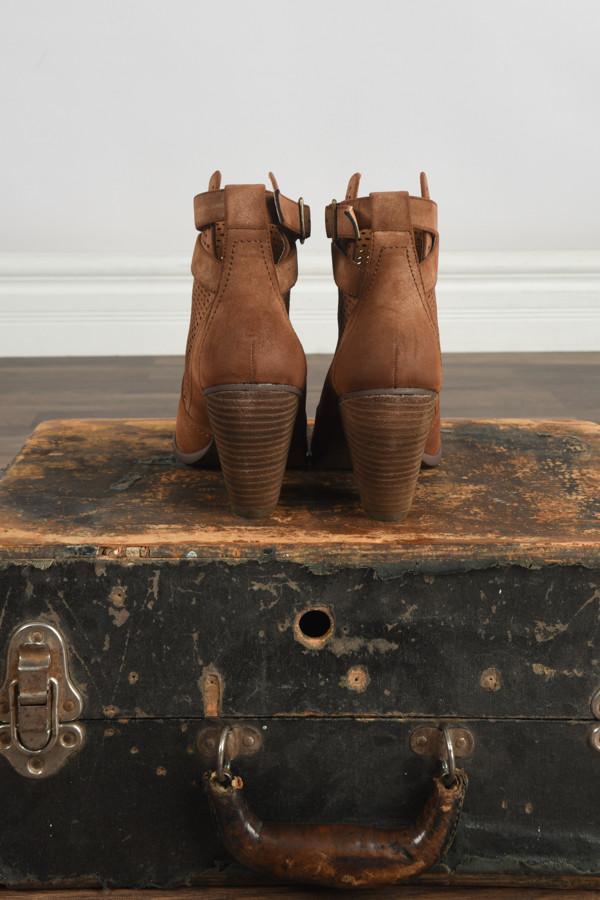 Macy Booties ~ Tan - Image 4