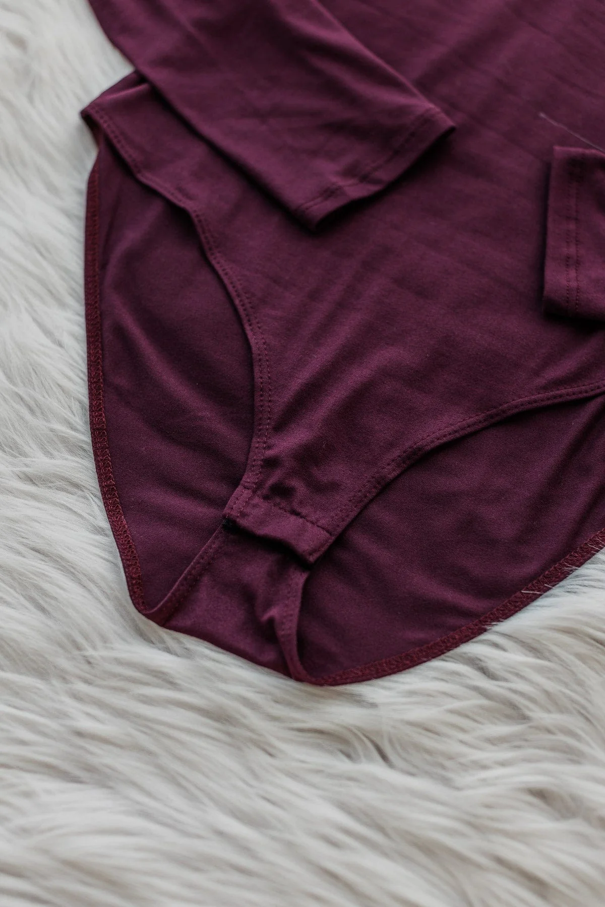 Made To Wow Knit Bodysuit- Plum - Image 5