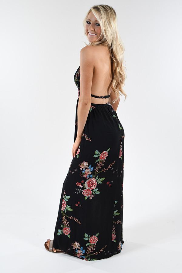Magic Moments Maxi Dress - Black - Image 4