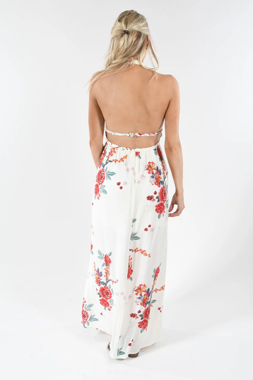 Magic Moments Maxi Dress - Ivory - Image 5