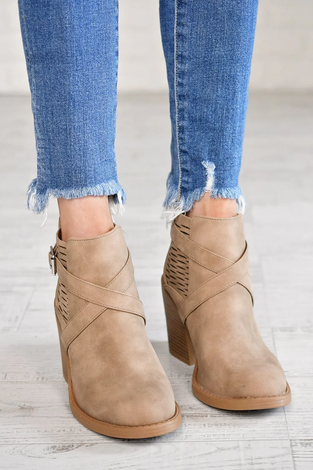Marcel Booties ~ Stone - Image 3