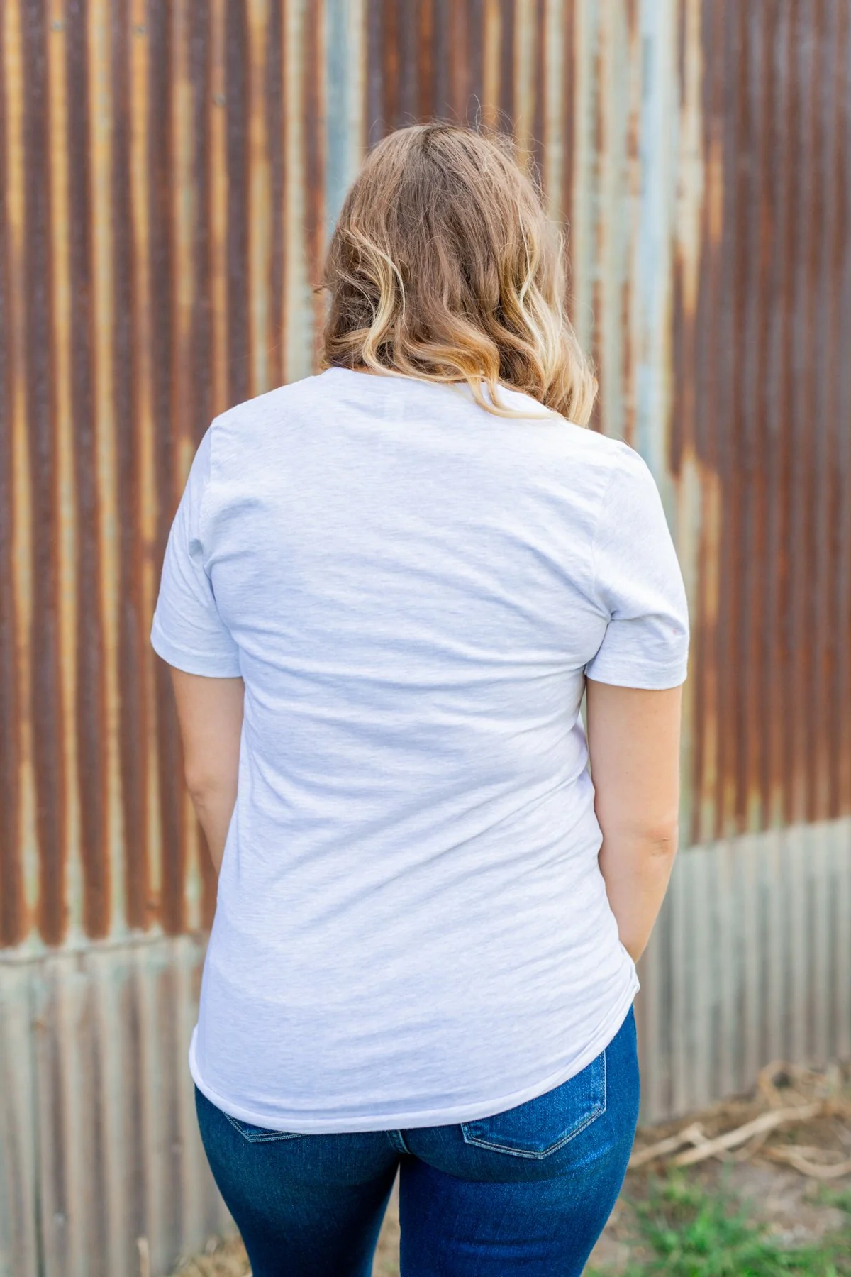 Meet Me At The Pumpkin Patch Graphic Tee- Heather Grey - Image 18