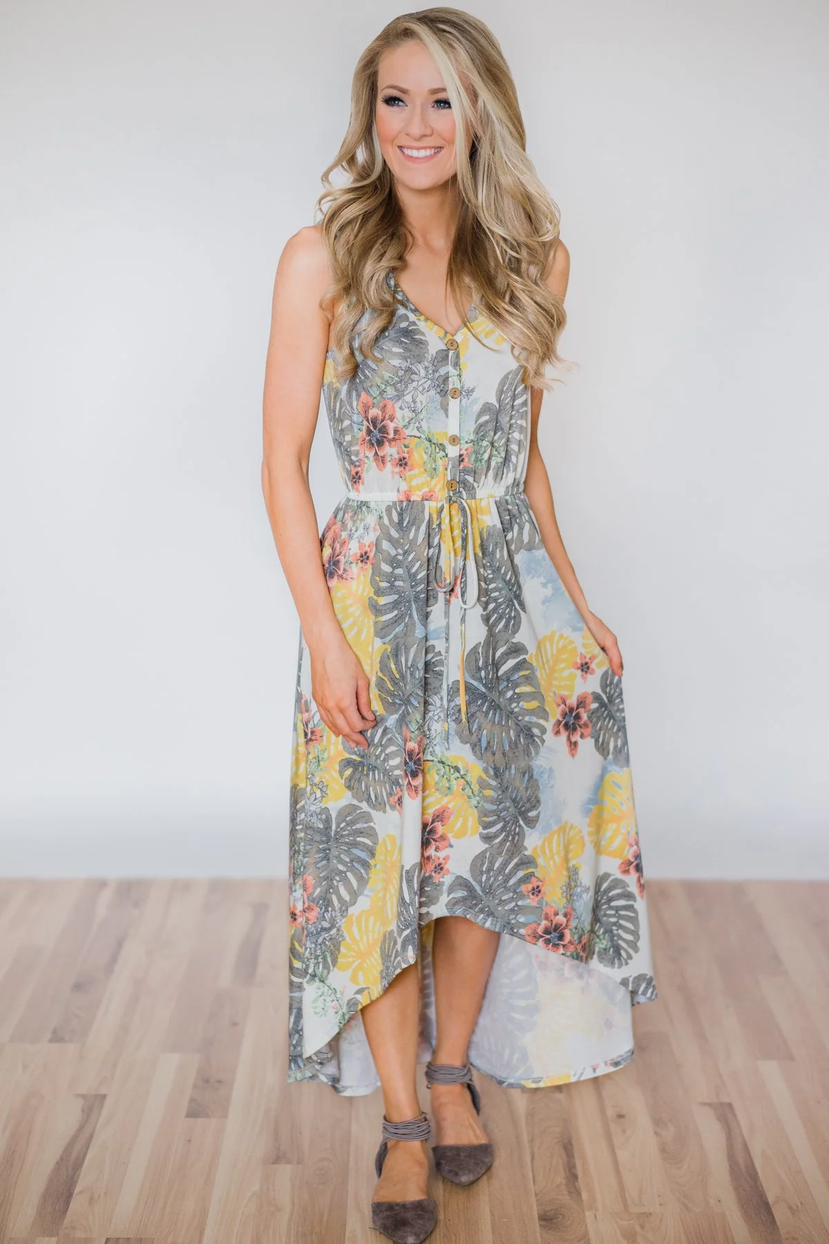 Meet Me by the Poolside Hi-Lo Maxi Dress - Image 5