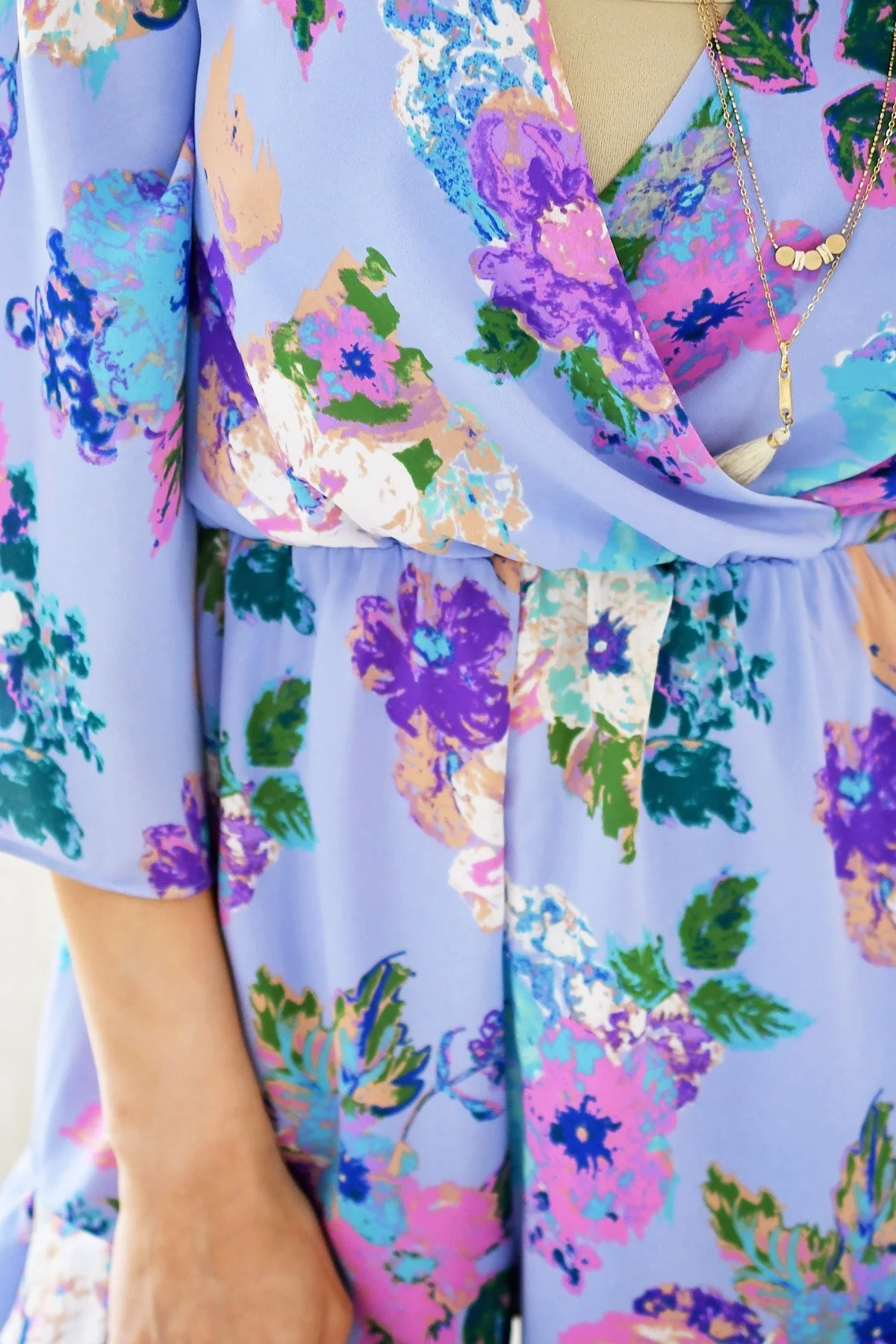 Mermaid Purple Floral Romper - Image 5