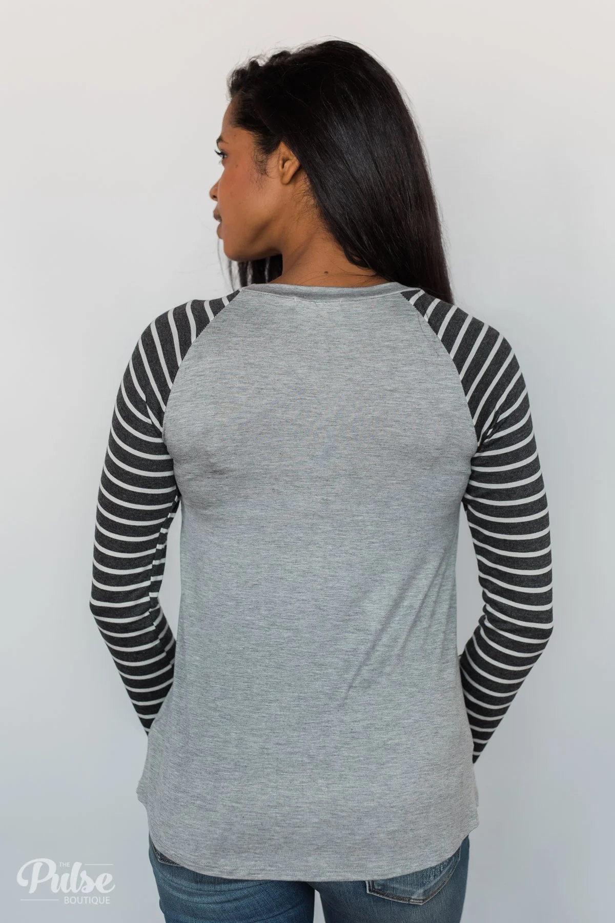 Merry Christmas Striped Long Sleeve Top - Image 8
