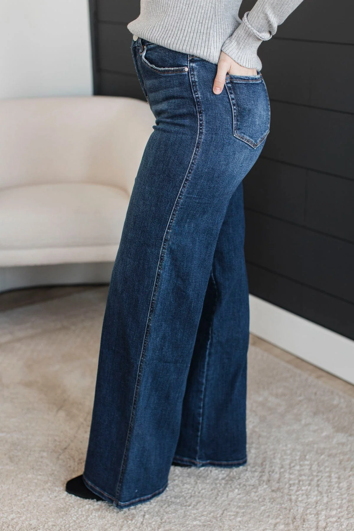 Mica Denim Skater Jeans- Rhea Wash - Image 6