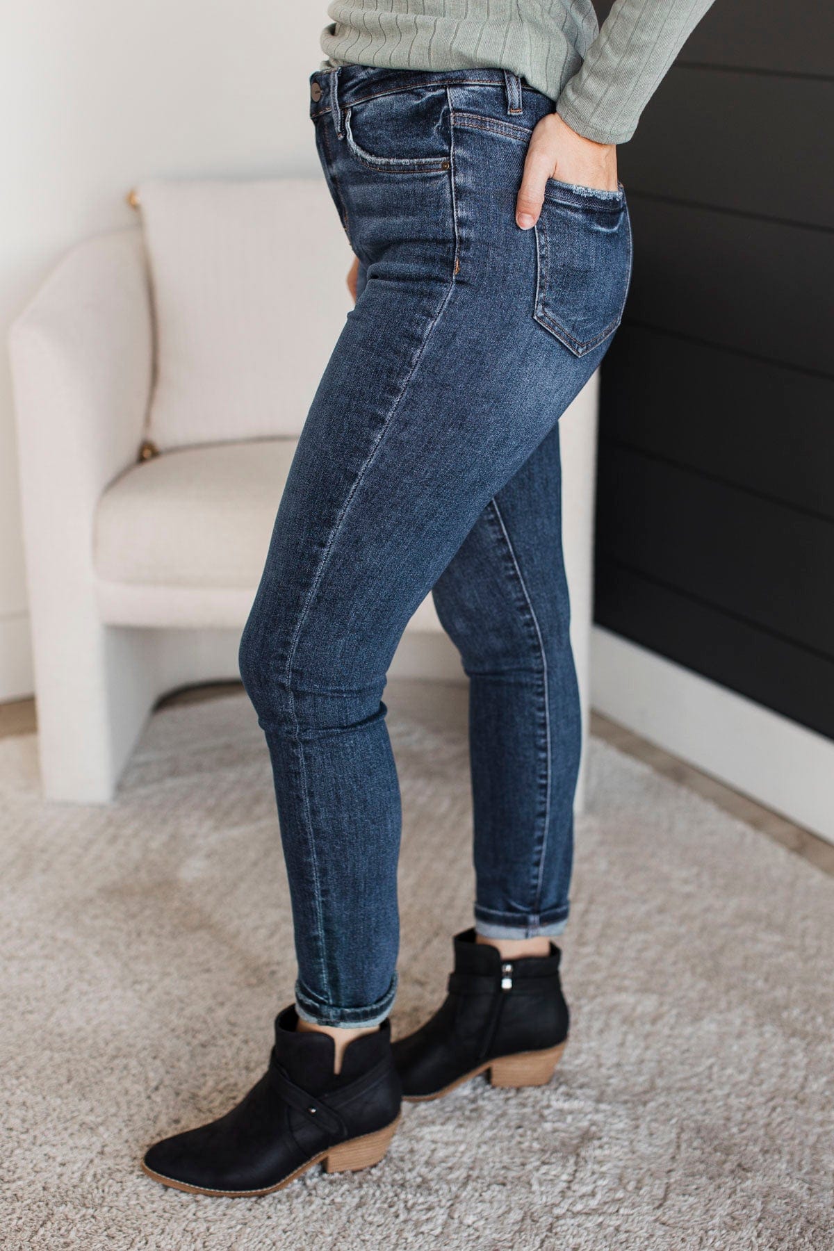 Mica Denim Skinny Jeans- Kirby Wash - Image 2