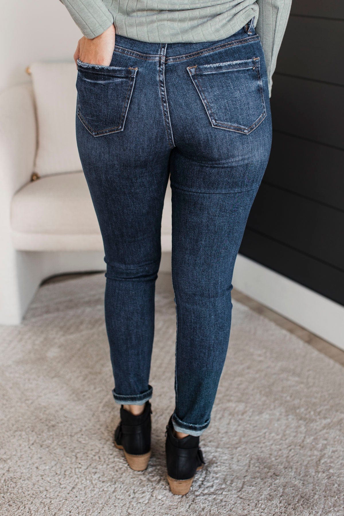 Mica Denim Skinny Jeans- Kirby Wash - Image 3