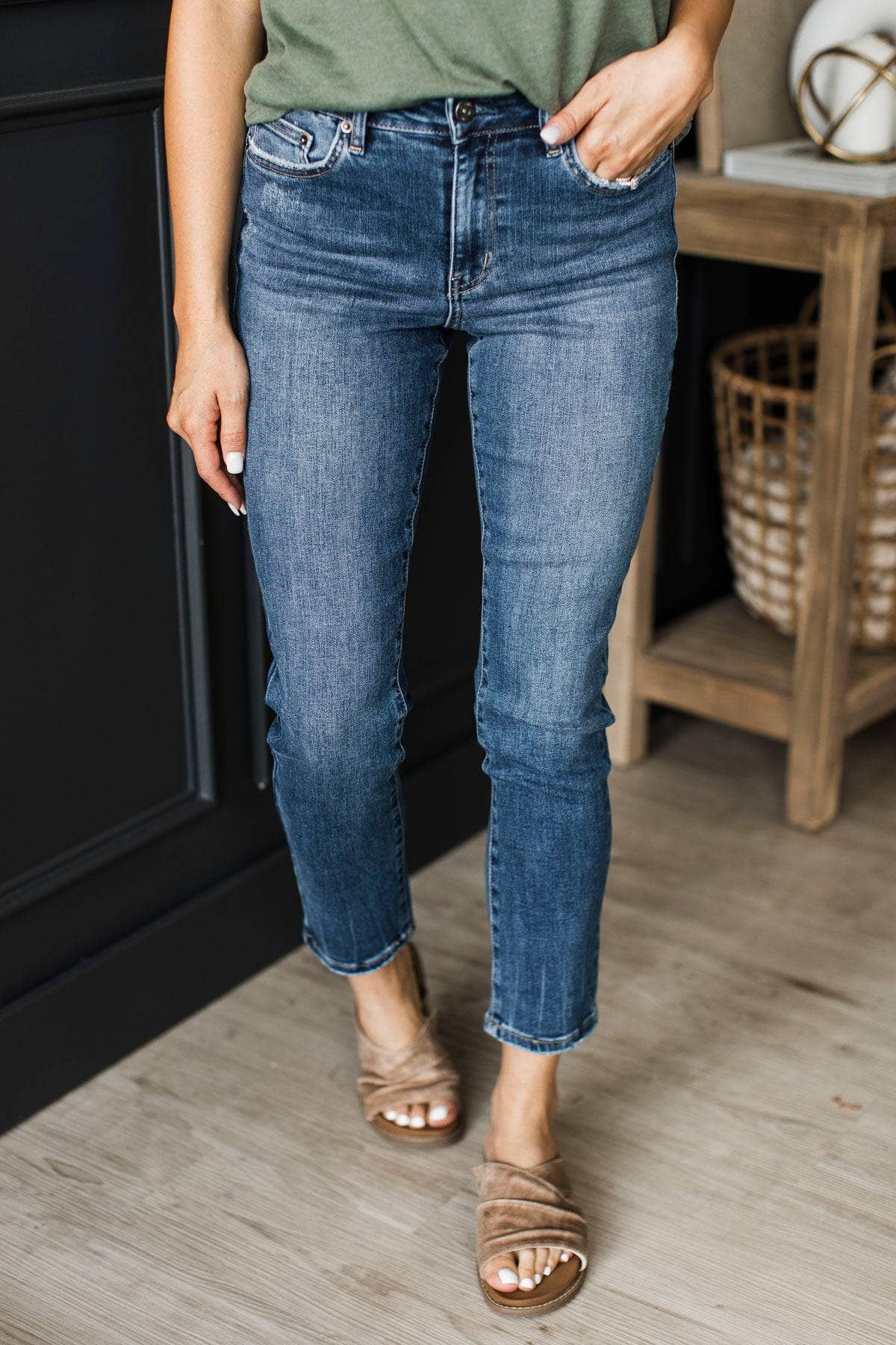 Mica Denim Skinny Jeans- Madilyn Wash - Image 2